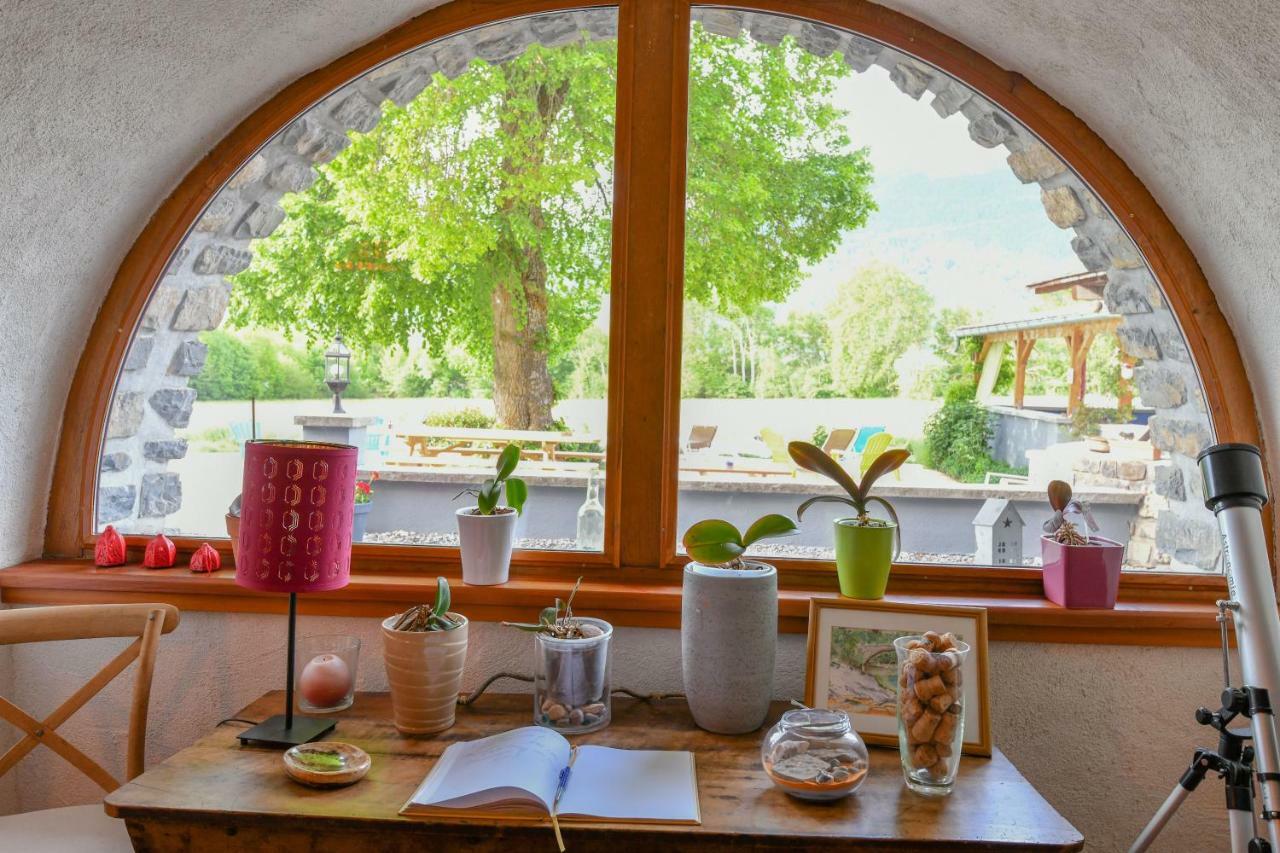 Bed and Breakfast L'Escale en Ubaye Saint-Pons  Exterior foto